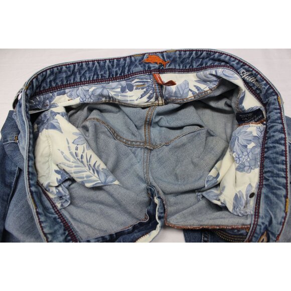 Tommy Bahama Sand Drifter Jeans Men’s Size 34x29 Straight Leg Soft Touch Denim - Picture 7 of 13